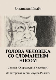 Голова человека со сломанным носом. Свитки «О прозрении Красоты». Из авторской серии «Будда Рильке»