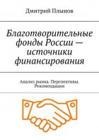 Благотворительные фонды России – источники финансирования. Анализ рынка. Перспективы. Рекомендации