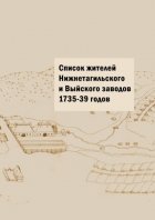 Список жителей Нижнетагильского и Выйского заводов 1735—39 годов