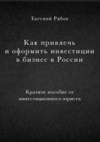 Как привлечь и оформить инвестиции в бизнес в России. Краткое пособие от инвестиционного юриста