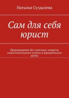Сам для себя юрист. Правоведение без галстука: секреты самостоятельного успеха в юридических делах