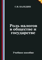 Роль налогов в обществе и государстве